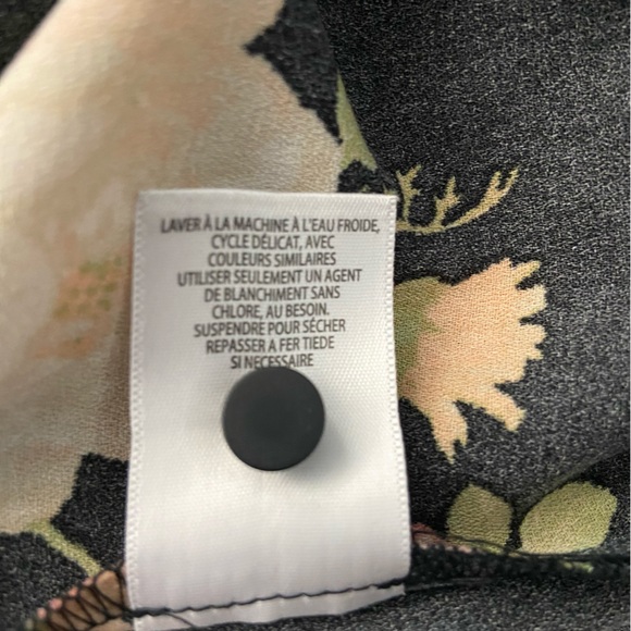 NWOT Leith Floral Print Mock Neck Shift Dress - Picture 12 of 12